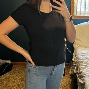 Hanes Black T- Shirt